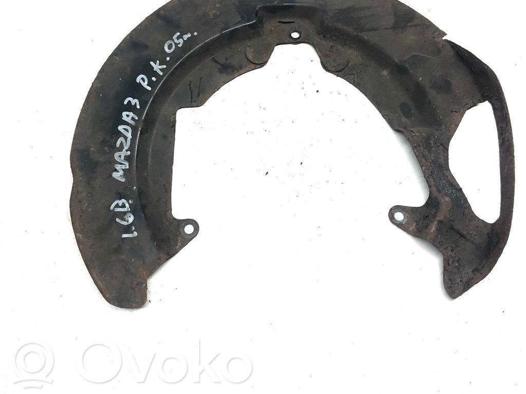 Mazda 3 I Cubierta antipolvo del disco de freno delantero 