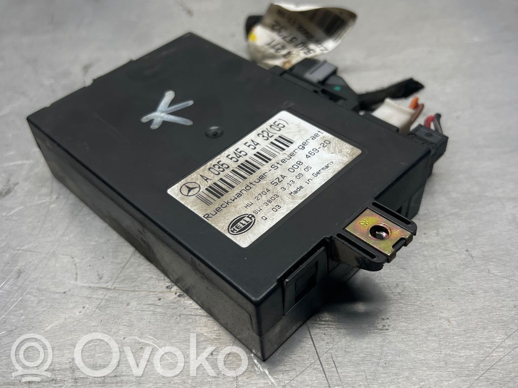 Mercedes-Benz E W211 Tailgate/trunk control unit/module 