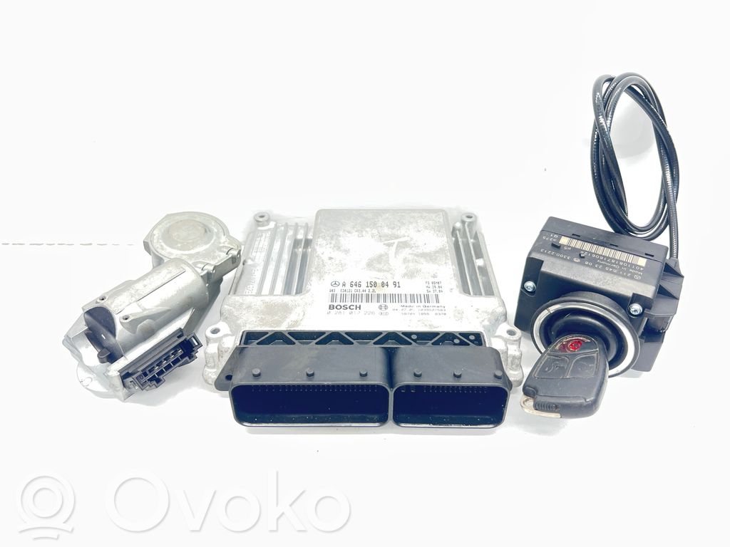 Mercedes-Benz E W211 Engine ECU kit and lock set 