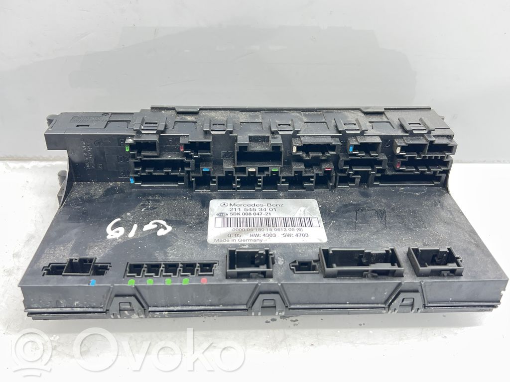 Mercedes-Benz E W211 Fuse module 