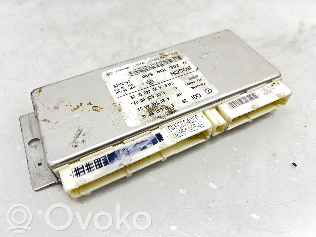 Mercedes-Benz E W211 ESP (stability system) control unit 