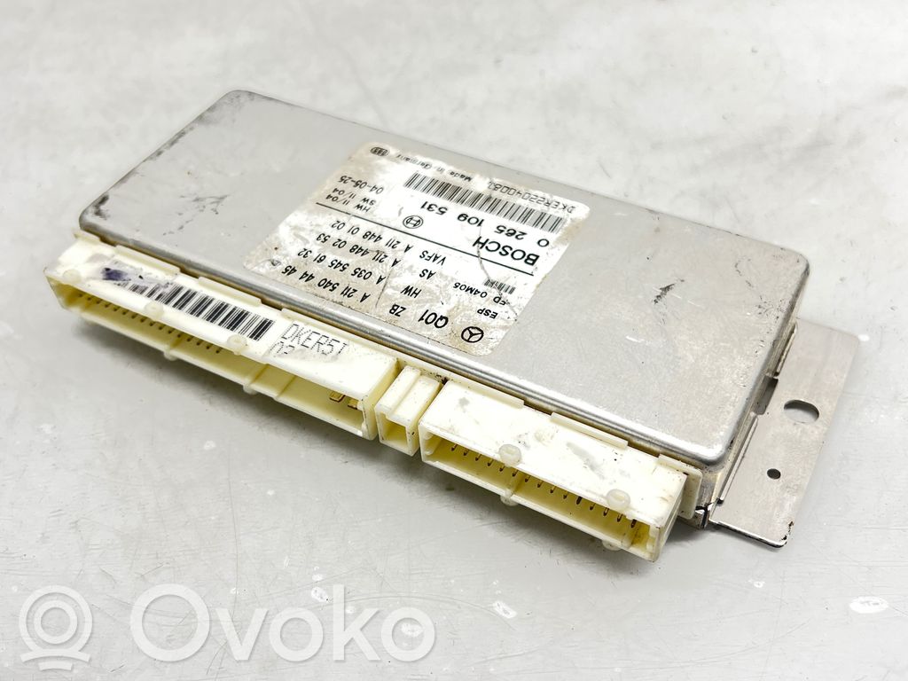 Mercedes-Benz E W211 ESP (stability system) control unit 