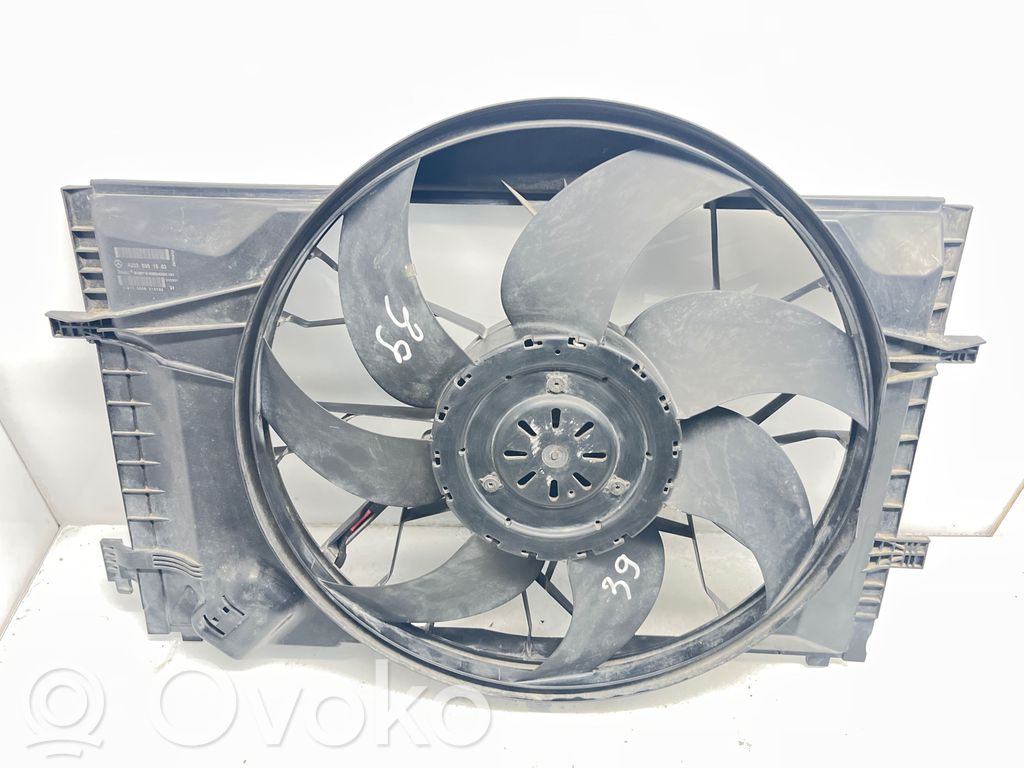 Mercedes-Benz C W203 Ventilatore di raffreddamento elettrico del radiatore 