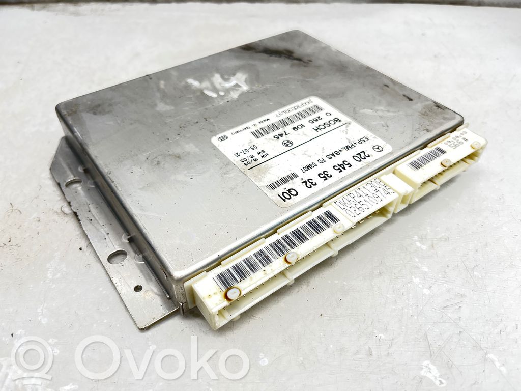 Mercedes-Benz S W220 ESP (stability system) control unit 