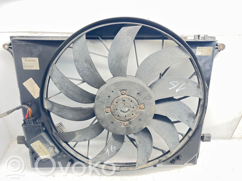 Mercedes-Benz S W220 Ventilator electric răcire radiator 