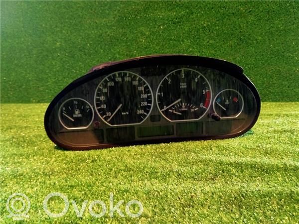 BMW 3 E46 Spidometrs (instrumentu panelī) 