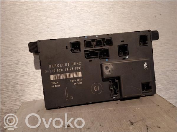 Engine control unit/module   2198201926,OM642920