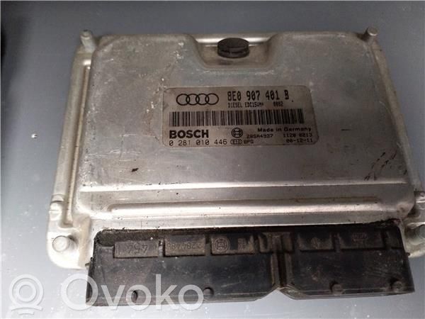 Unidad de control/módulo ECU del motor   8E0907401B,AKE
