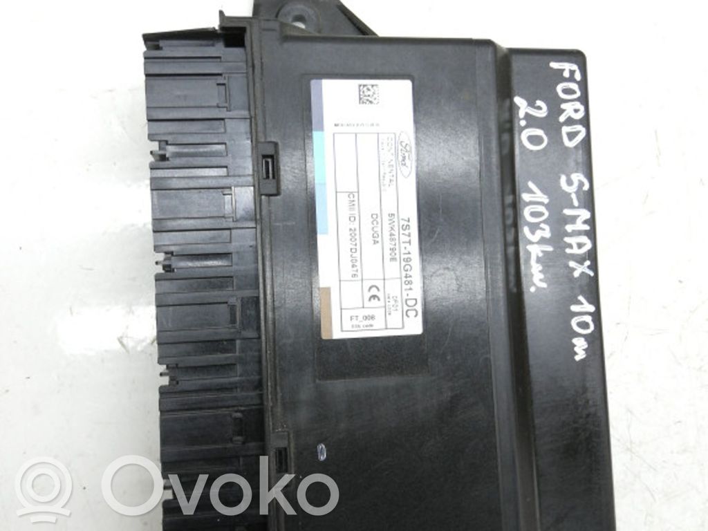 Mukavuusmoduuli   7S7T19G481DC,5WK48790E,2007DJ0476