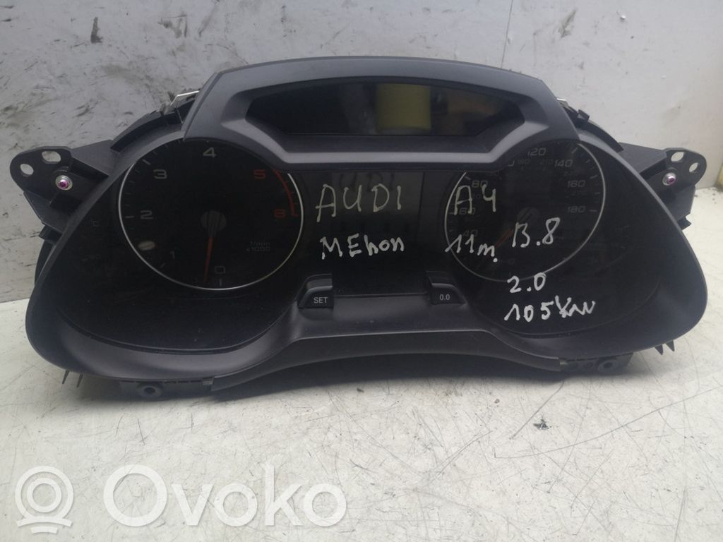Audi A4 S4 B8 8K Licznik / Prędkościomierz 