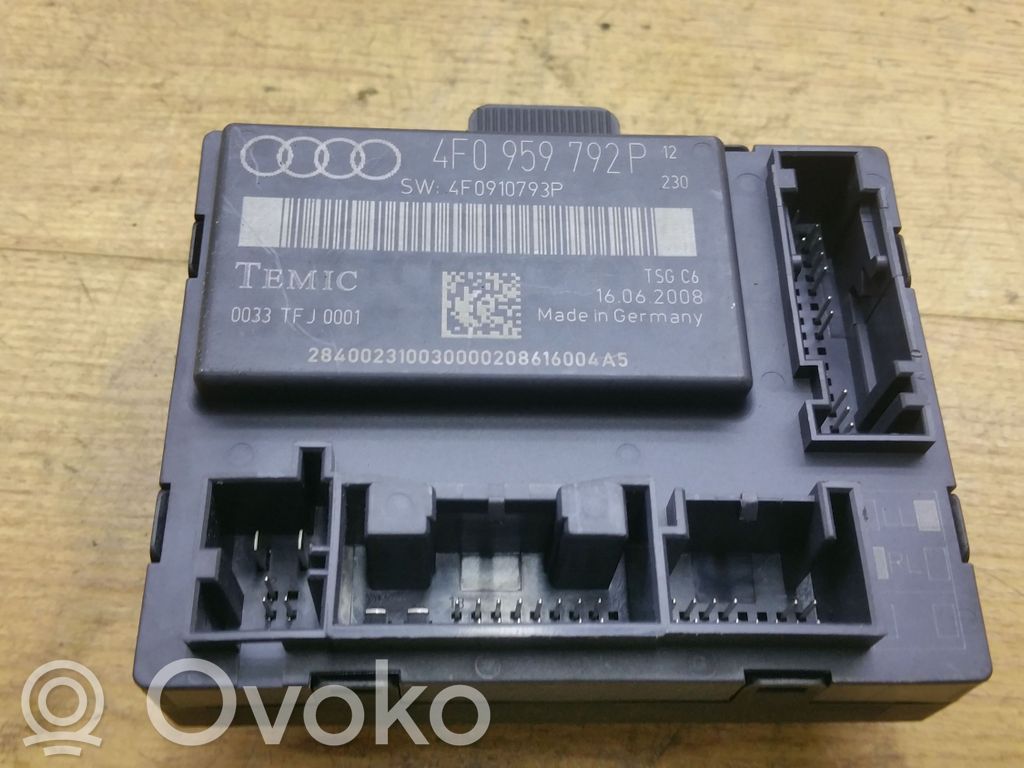 Audi A6 Allroad C6 Door control unit/module 