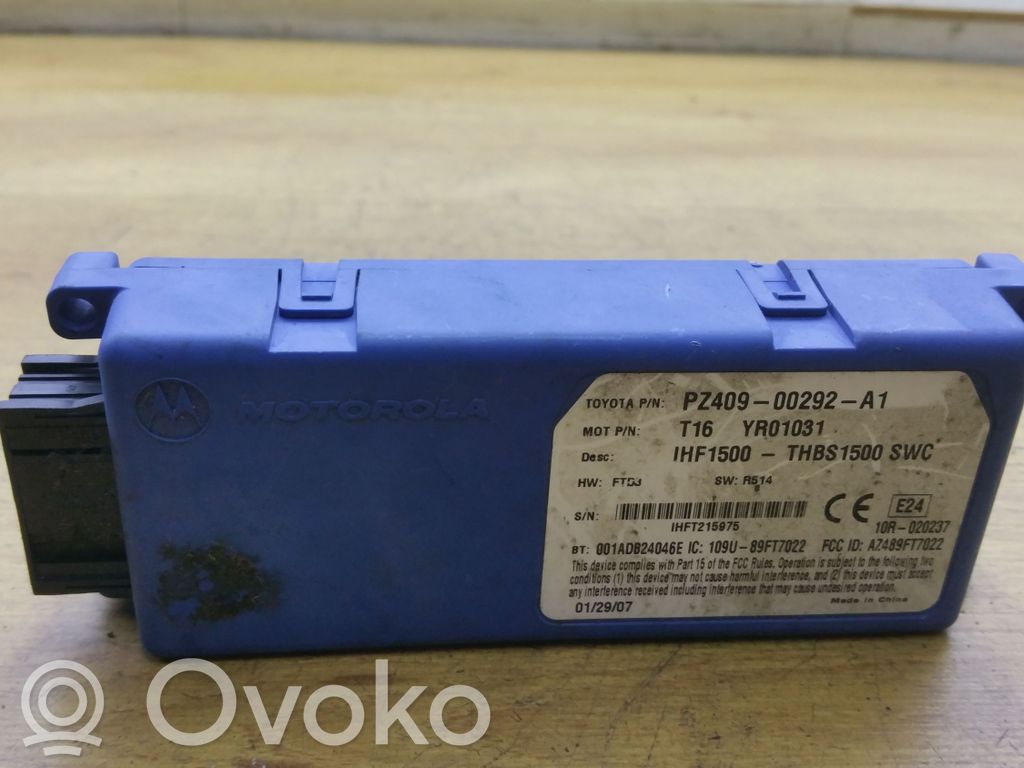 Toyota Avensis T250 Other control units/modules 
