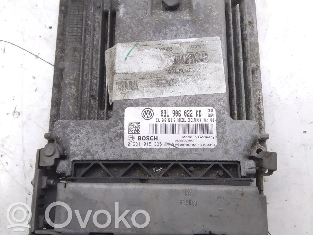Volkswagen Scirocco Engine control unit/module 