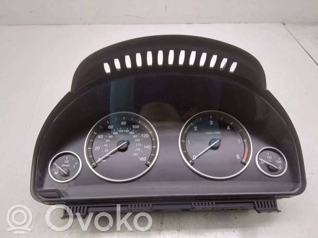 BMW 5 F10 F11 Speedometer (instrument cluster) 