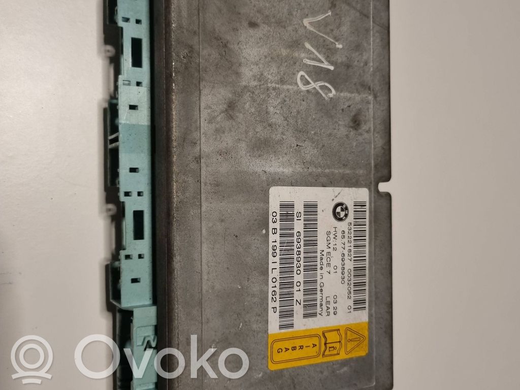 BMW 5 E60 E61 Airbag control unit/module 