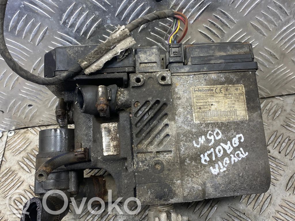 Toyota Corolla Verso AR10 Autonomā apsilde ("Webasto") 