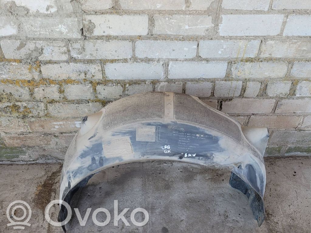 BMW 5 E60 E61 Rear arch fender liner splash guards 