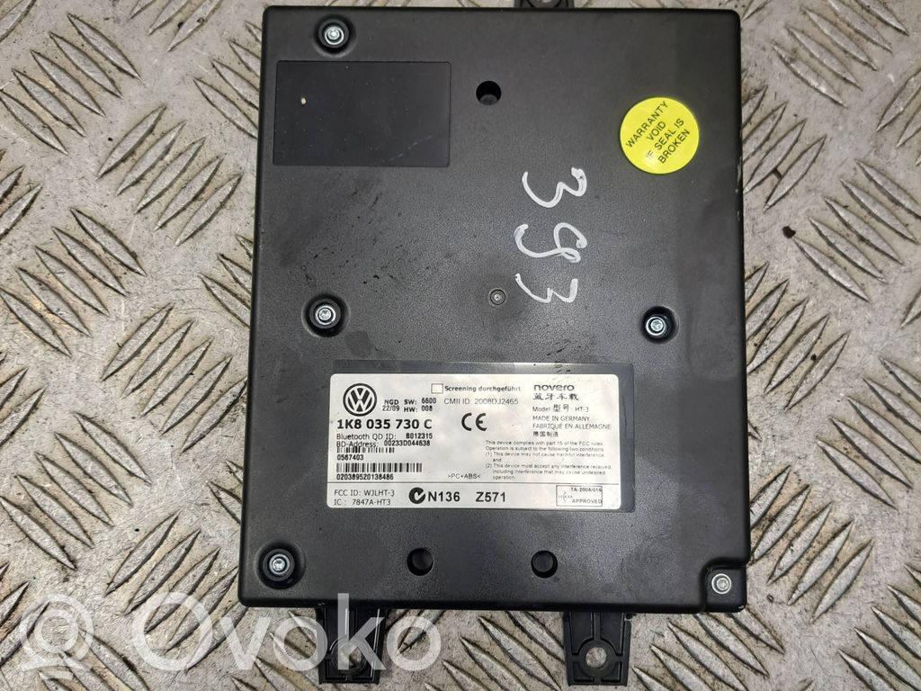 Volkswagen PASSAT B6 Bluetooth modulis 