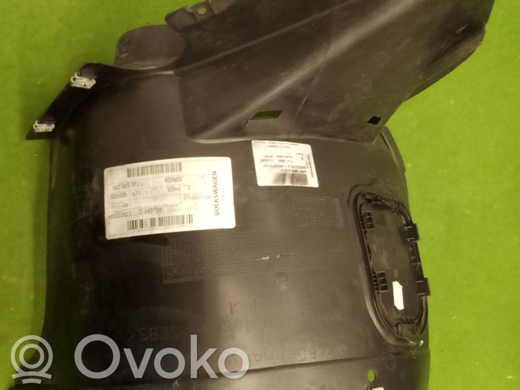 Volkswagen Golf VII Front wheel arch liner splash guards 