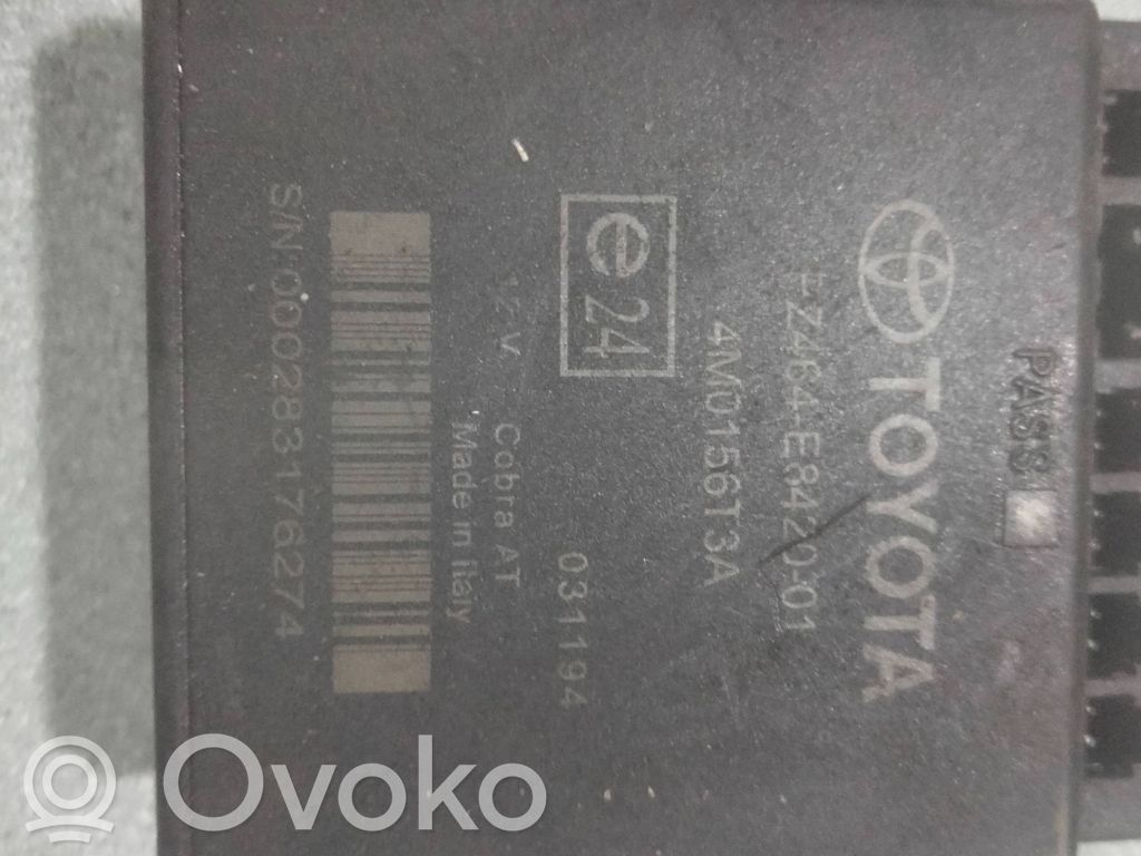 Toyota Corolla Verso E121 Sterownik / Moduł parkowania PDC 