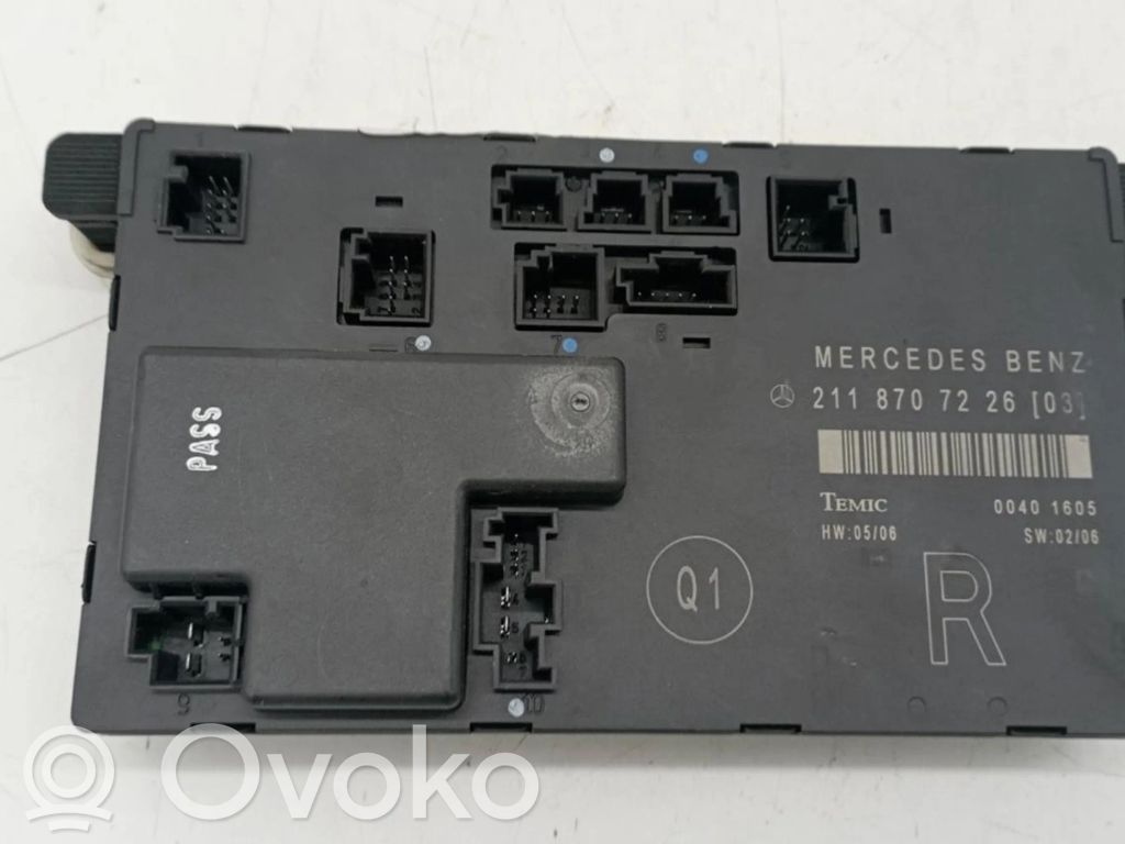 Mercedes-Benz E W211 Sterownik / Moduł ECU 