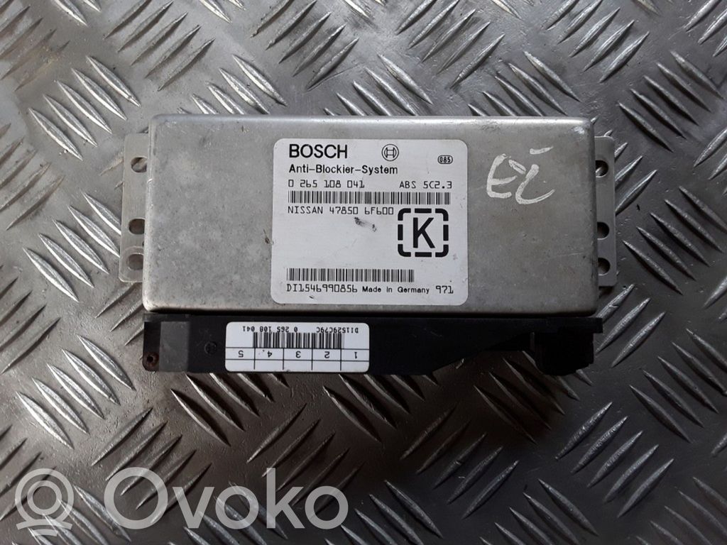 Nissan Micra ABS control unit/module 
