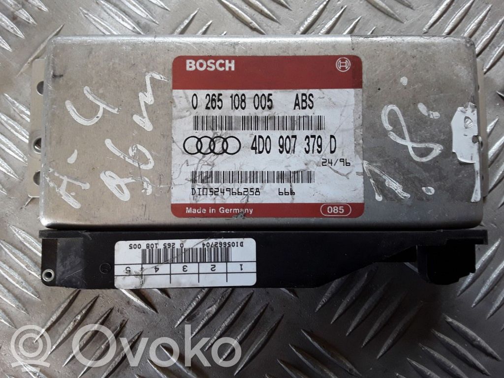 ABS control unit/module   0265108005,4D0907379D