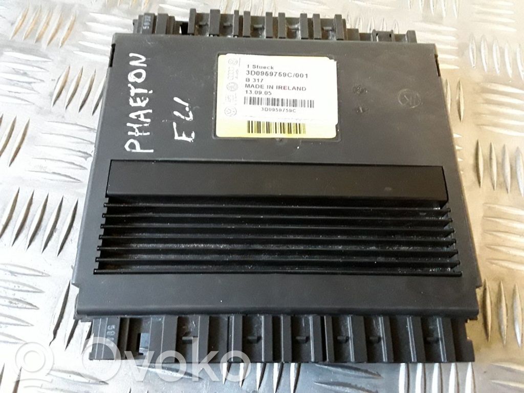 Module de commande de siège   3D0959759C,3D0959759C001