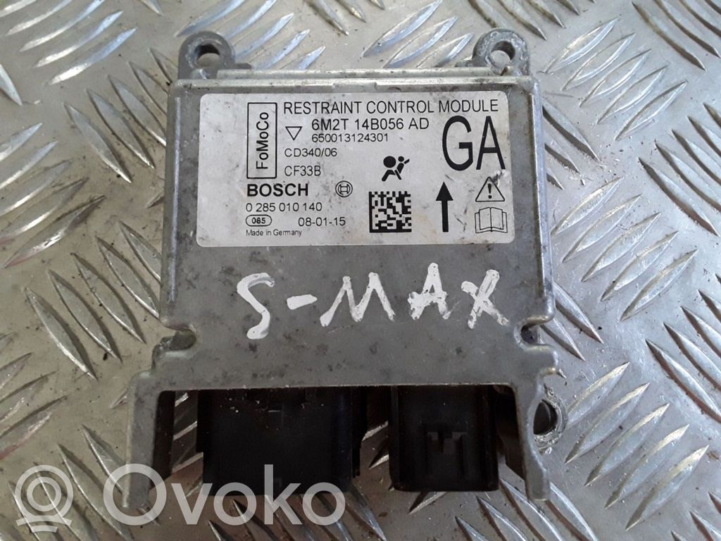 Airbag control unit/module   6M2T14B056AD,0285010140