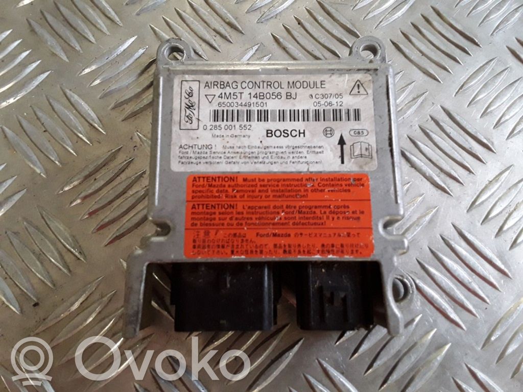 Airbag control unit/module   4M5T14B056BJ,0285001552
