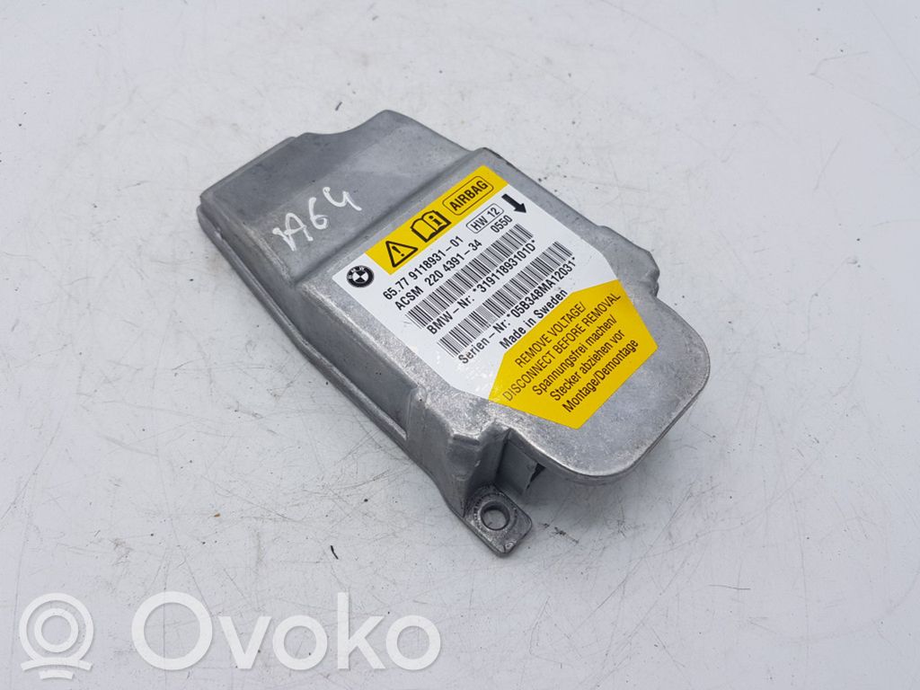 Module de contrôle airbag   911893101