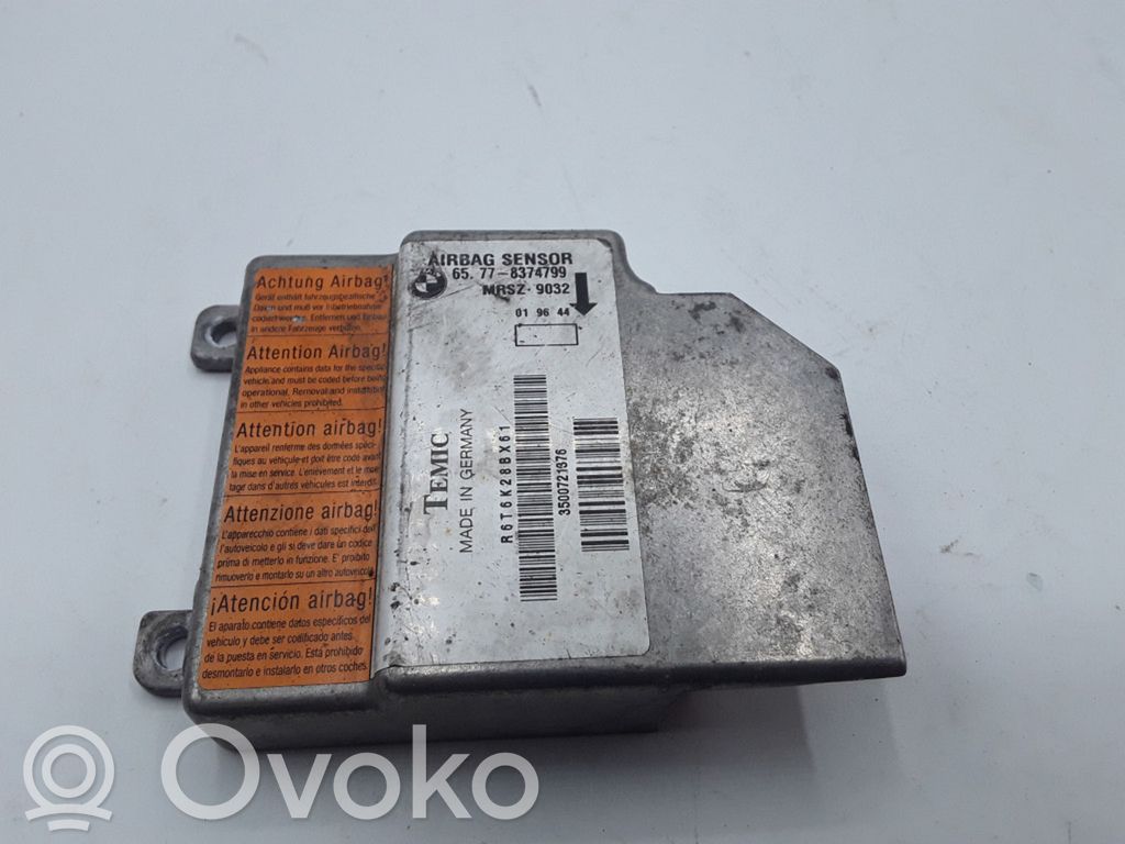 Airbag control unit/module   65778374799,MRSZ9032