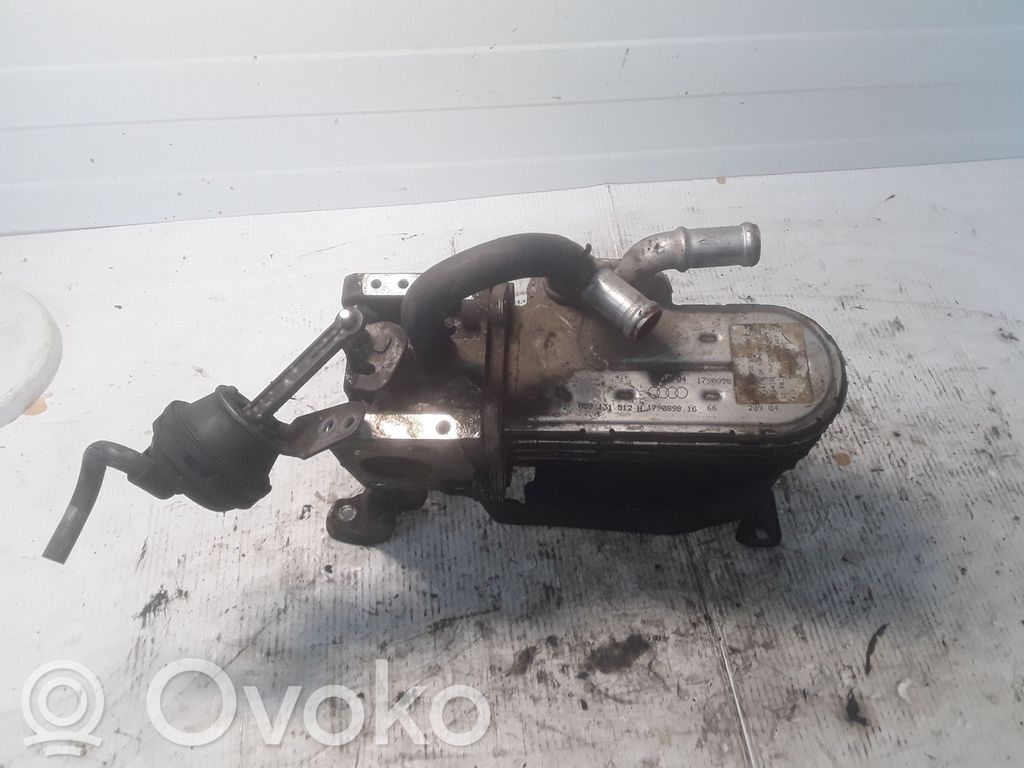 Audi A6 S6 C6 4F EGR valve cooler 