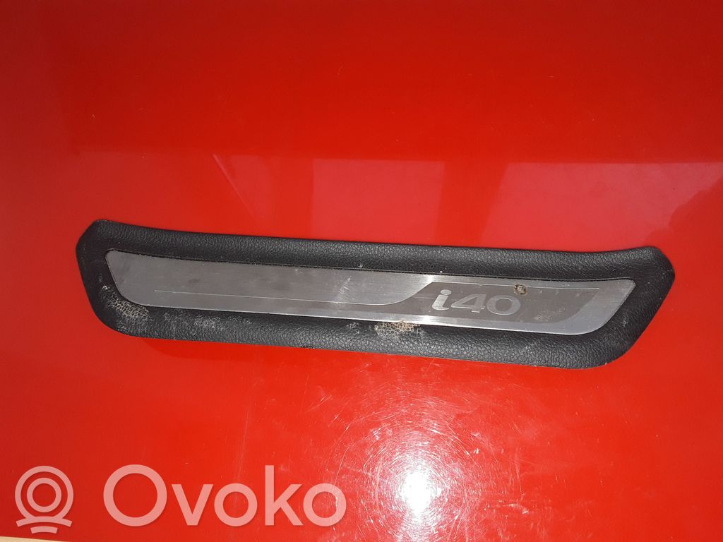 Hyundai i40 Copertura del rivestimento del sottoporta posteriore