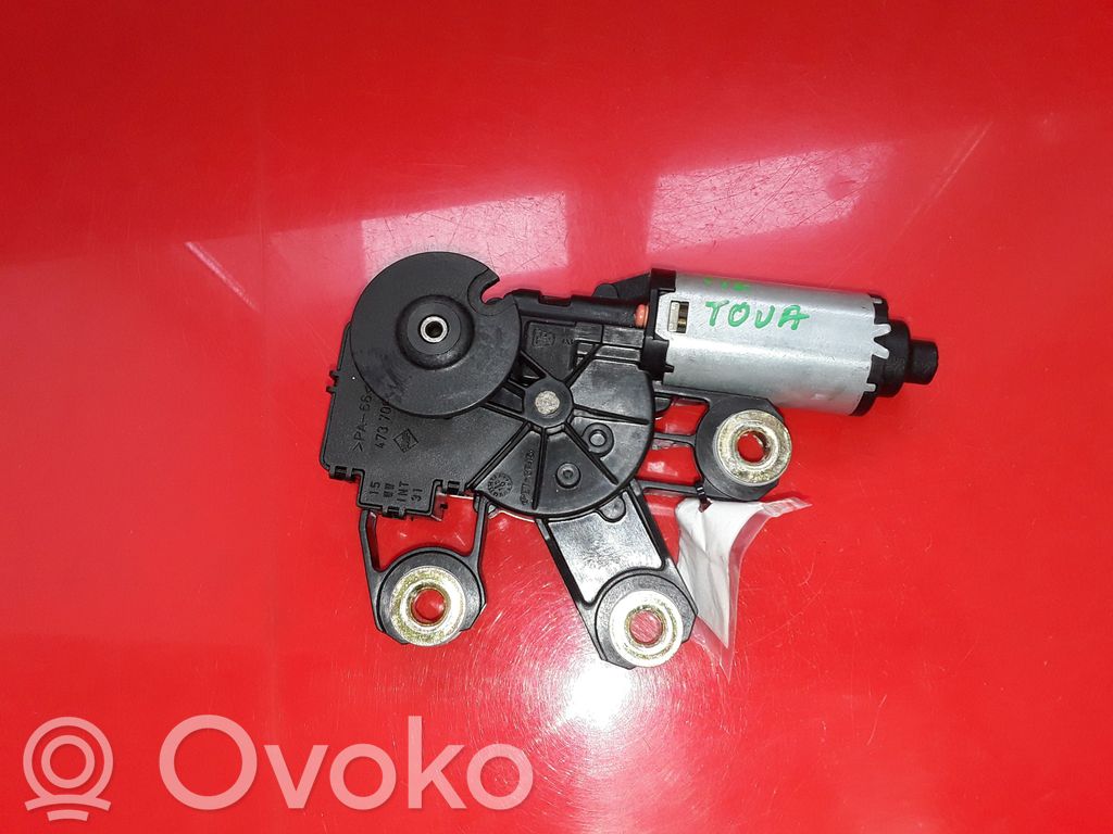 Volkswagen Touareg I Rear window wiper motor 