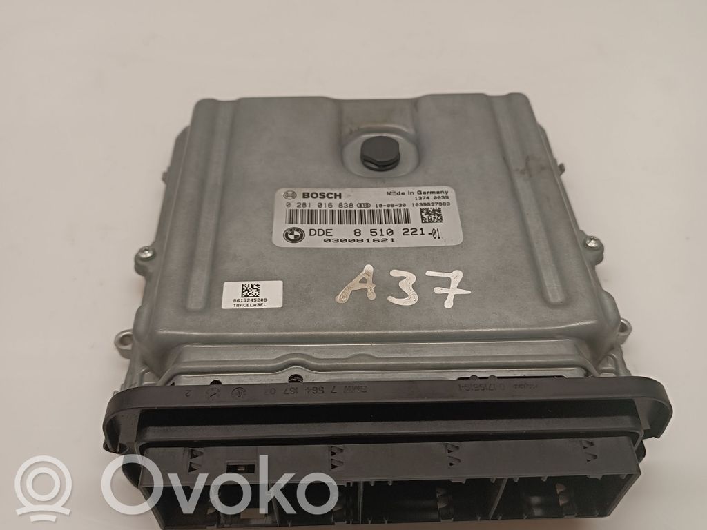 Moottorin ohjainlaite/moduuli   8510221,0281016838,13740039
