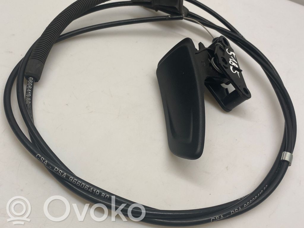 Citroen C5 Maniglia di rilascio del vano motore (cofano) 