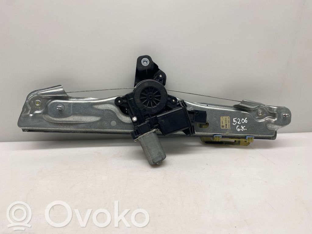 Opel Astra K Alzacristalli della portiera posteriore con motorino 