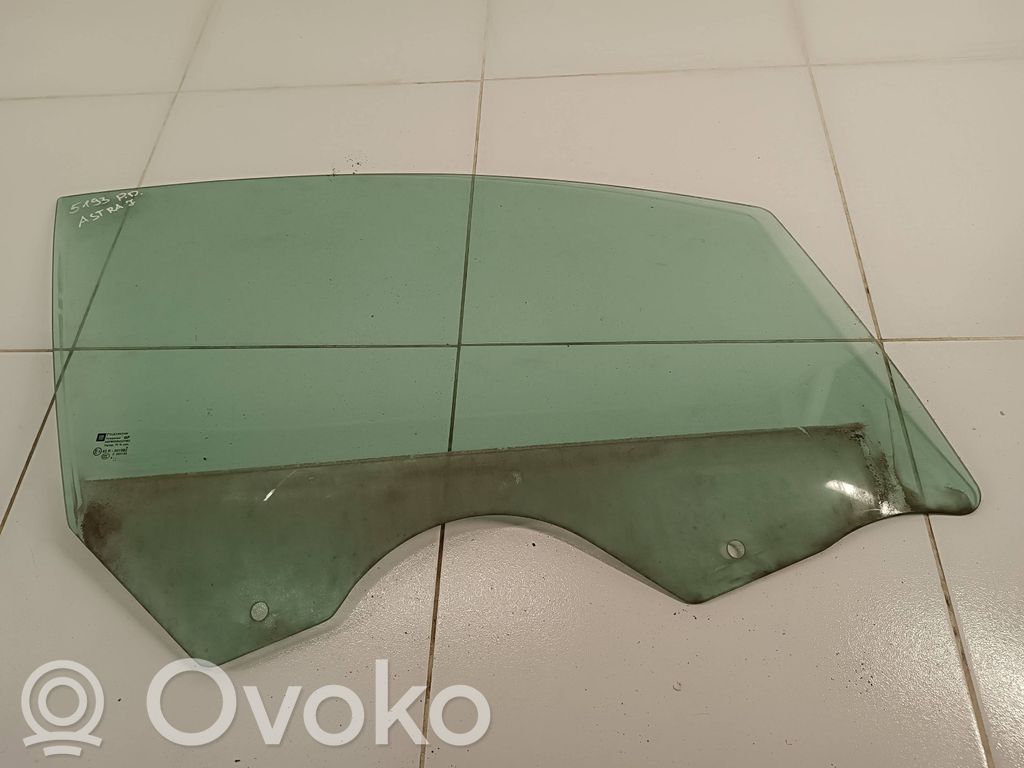Opel Astra J Vetro del finestrino della portiera anteriore - quattro porte 
