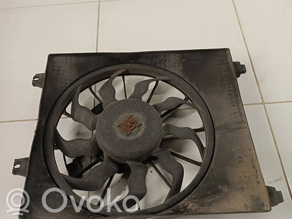 Hyundai Santa Fe Convogliatore ventilatore raffreddamento del radiatore