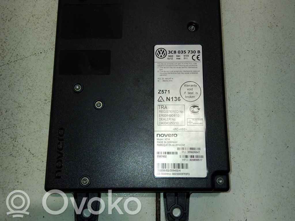 Volkswagen PASSAT B7 Moduł / Sterownik Bluetooth 
