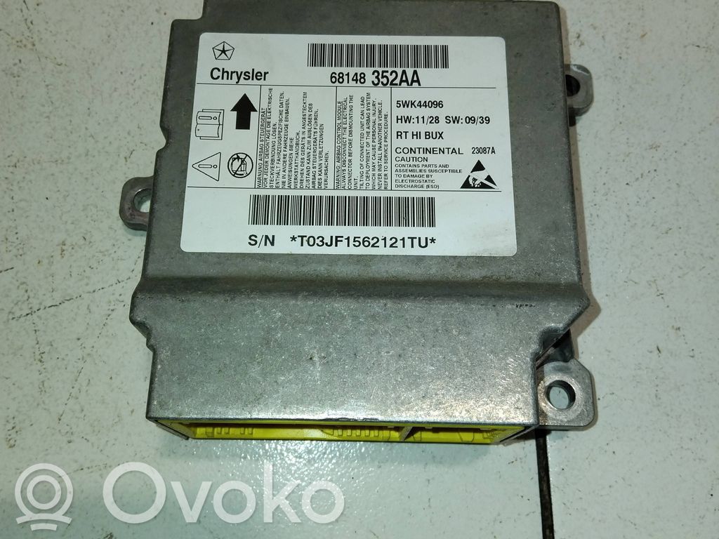 Centralina/modulo airbag   68148352AA,5WK44096,T03JF1562121TU