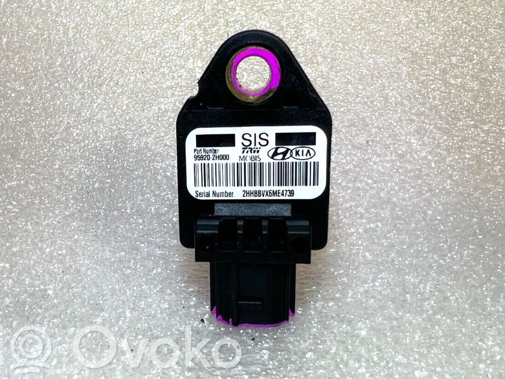 Airbag deployment crash/impact sensor   959202H000,959202H000