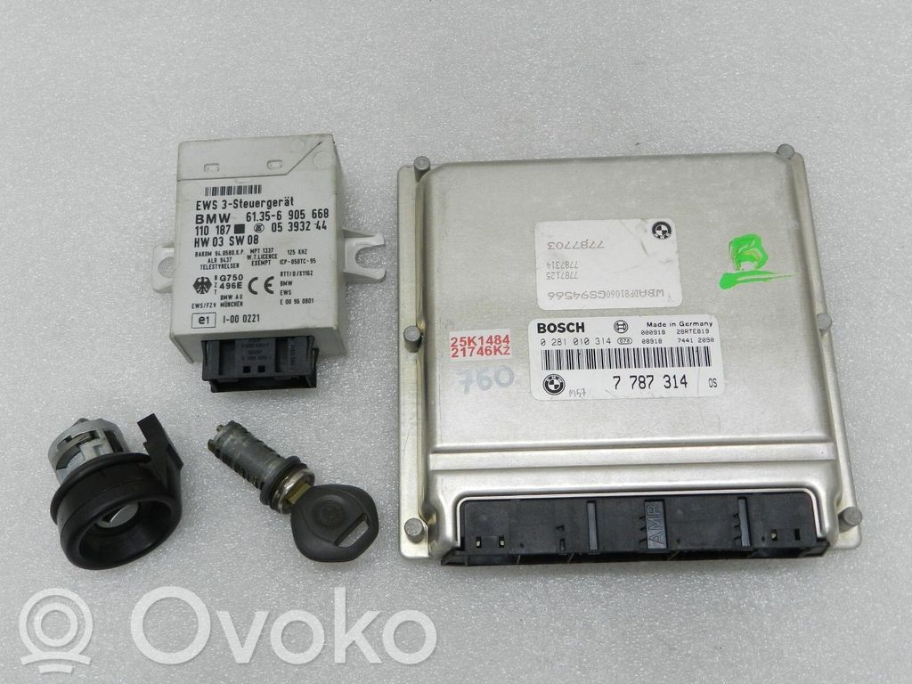 BMW 5 E39 Unitate/modul de control motor 