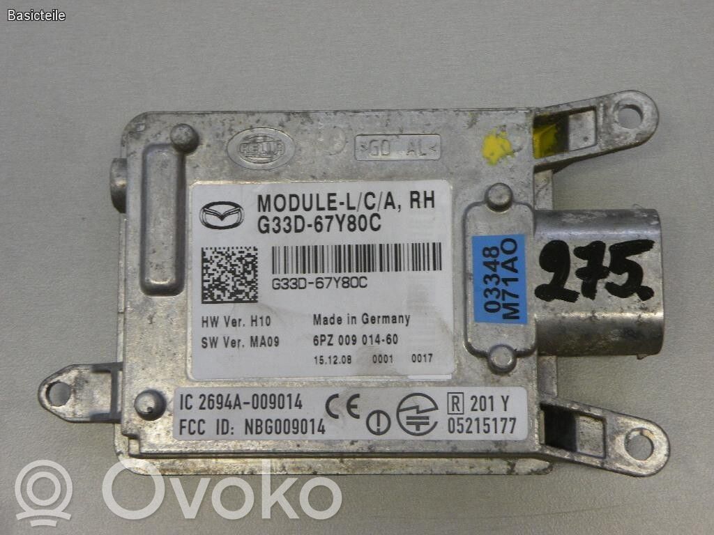 Mazda 6 Aklās zonas kontroles modulis 