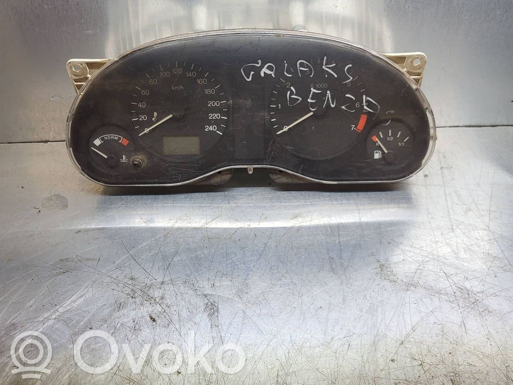 Speedometer (instrument cluster)   7M0919861D,95VW10849B,60688WL,VBBF0074227