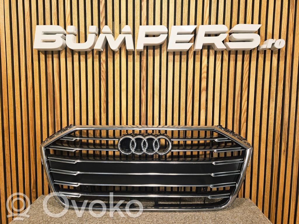 Audi A8 S8 D5 Etupuskurin ylempi jäähdytinsäleikkö 