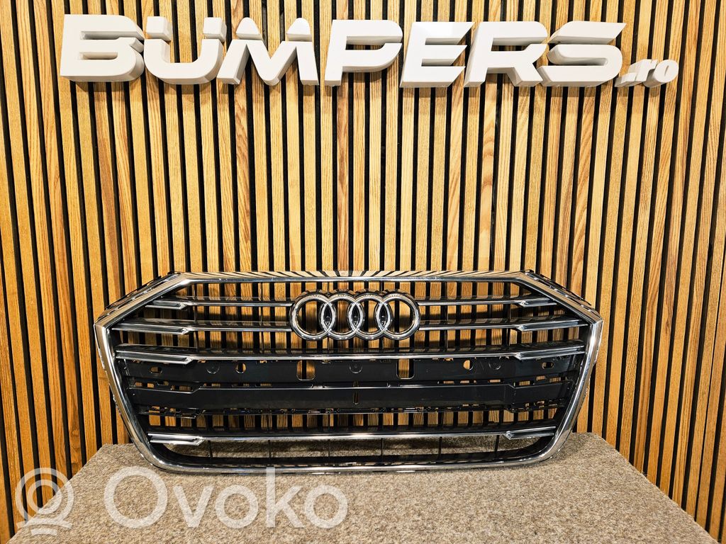 Audi A8 S8 D5 Etupuskurin ylempi jäähdytinsäleikkö 