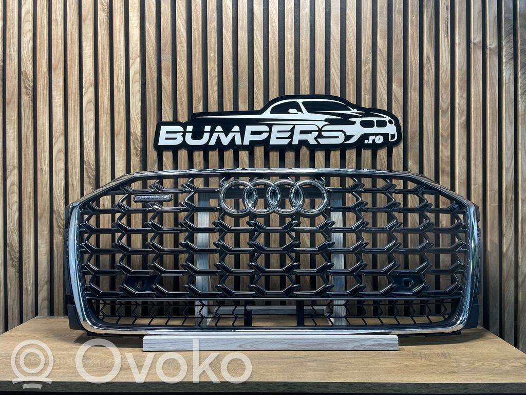 Audi A8 S8 D5 Etupuskurin ylempi jäähdytinsäleikkö 