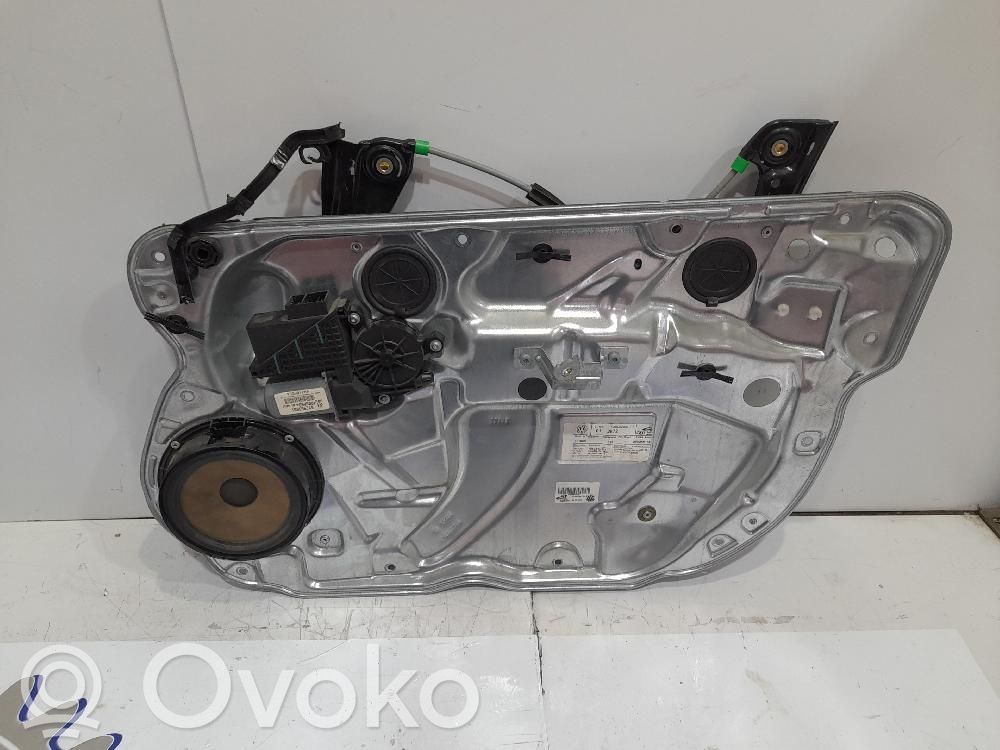 Volkswagen Polo IV 9N3 Podnośnik szyby drzwi z silniczkiem 